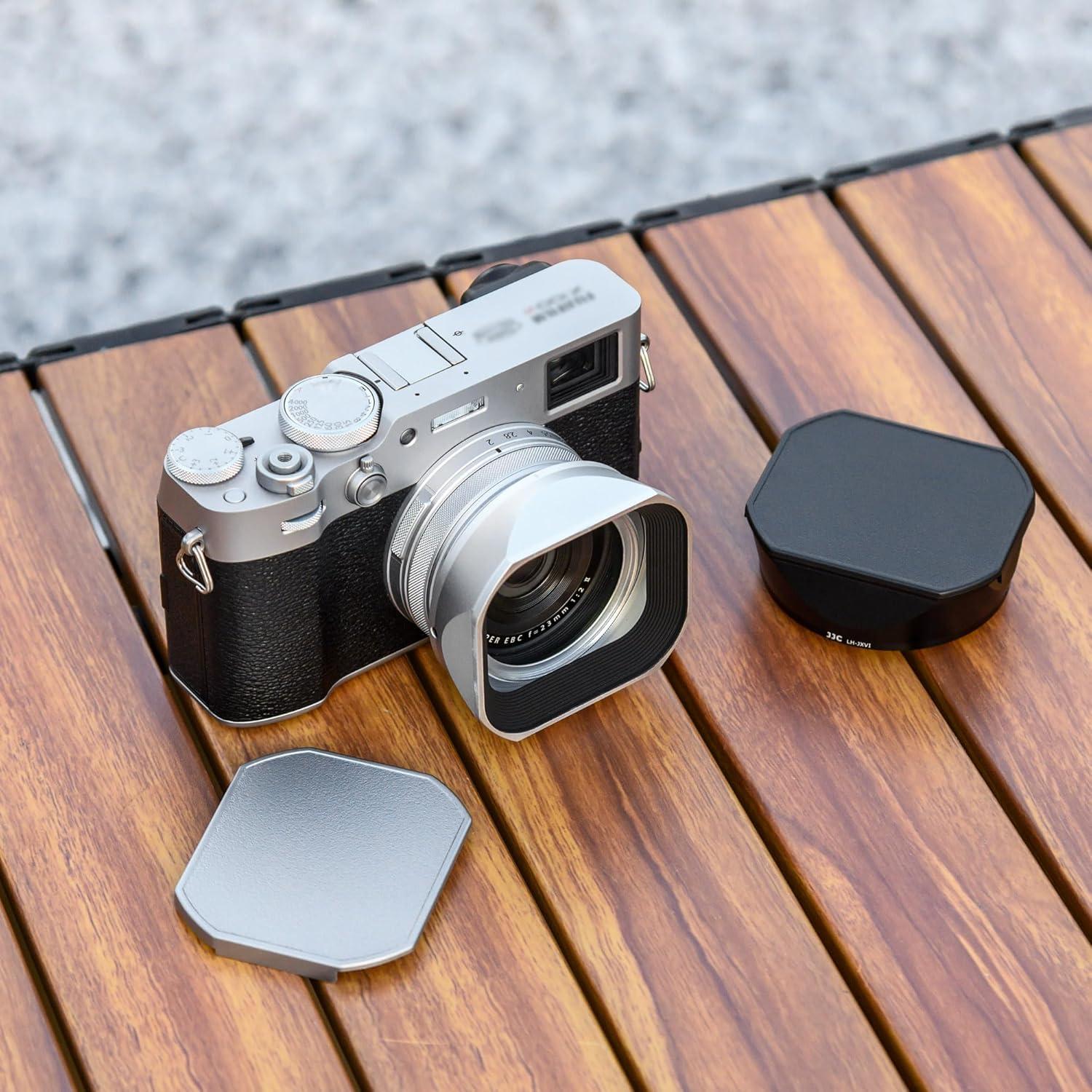 Capucha de Lente Cuadrada JJC LH-X100 para Fuji X100VI/V/F