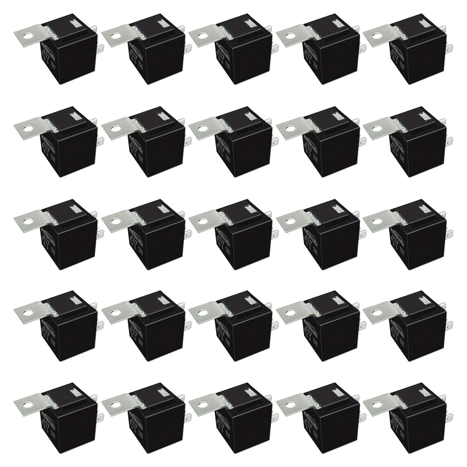 Kit de Relé iRhapsody 12V 5 Pines 40A Paquete de 25 Unidades