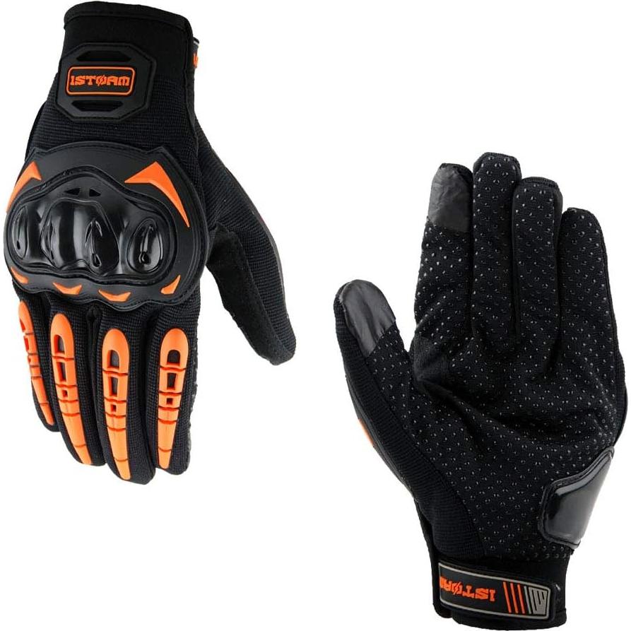 Casco de Motocross 1Storm JH601 Mediano Negro con Gafas y Guantes