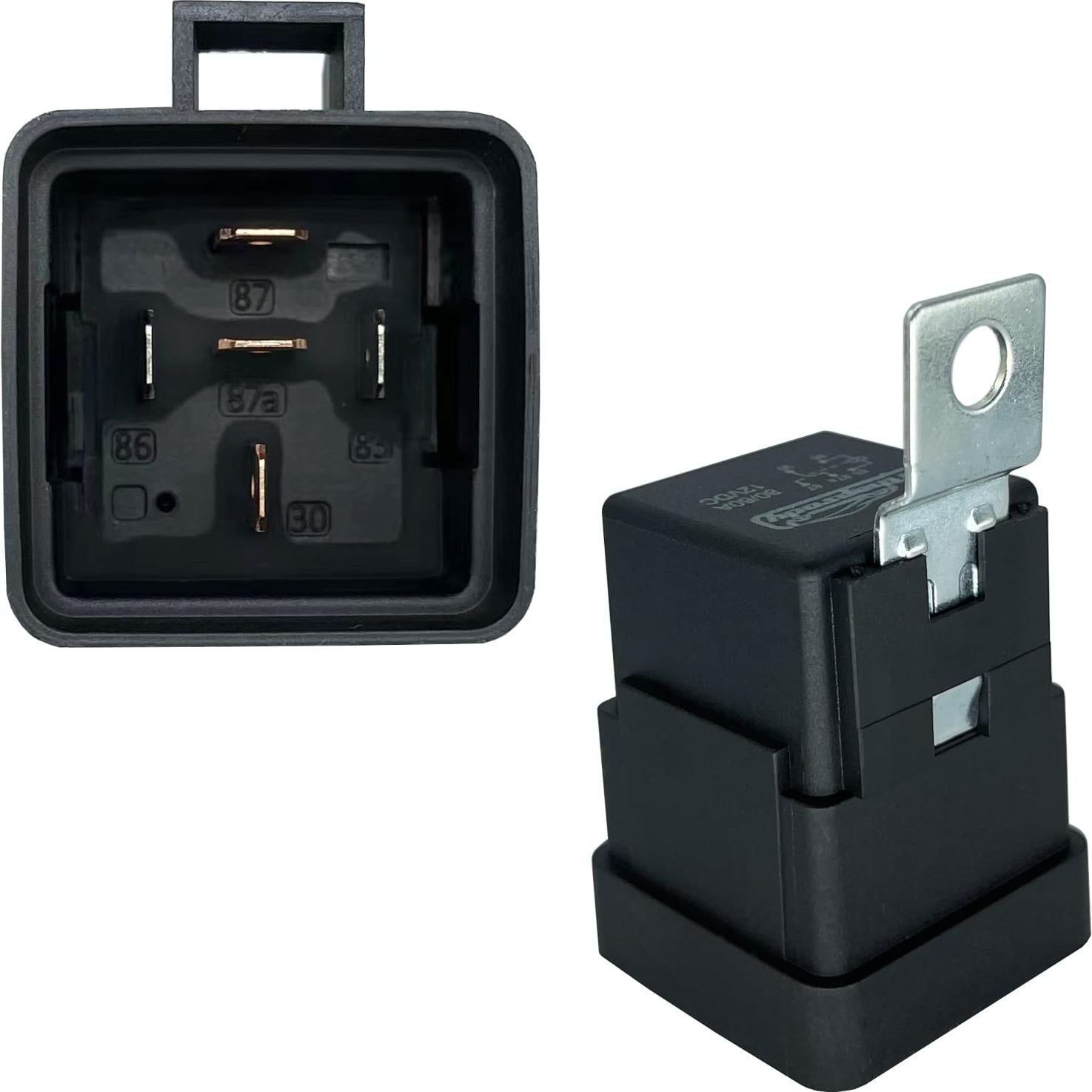 Relé Impermeable 12V iRhapsody 80/60A 5 Pines Automotriz