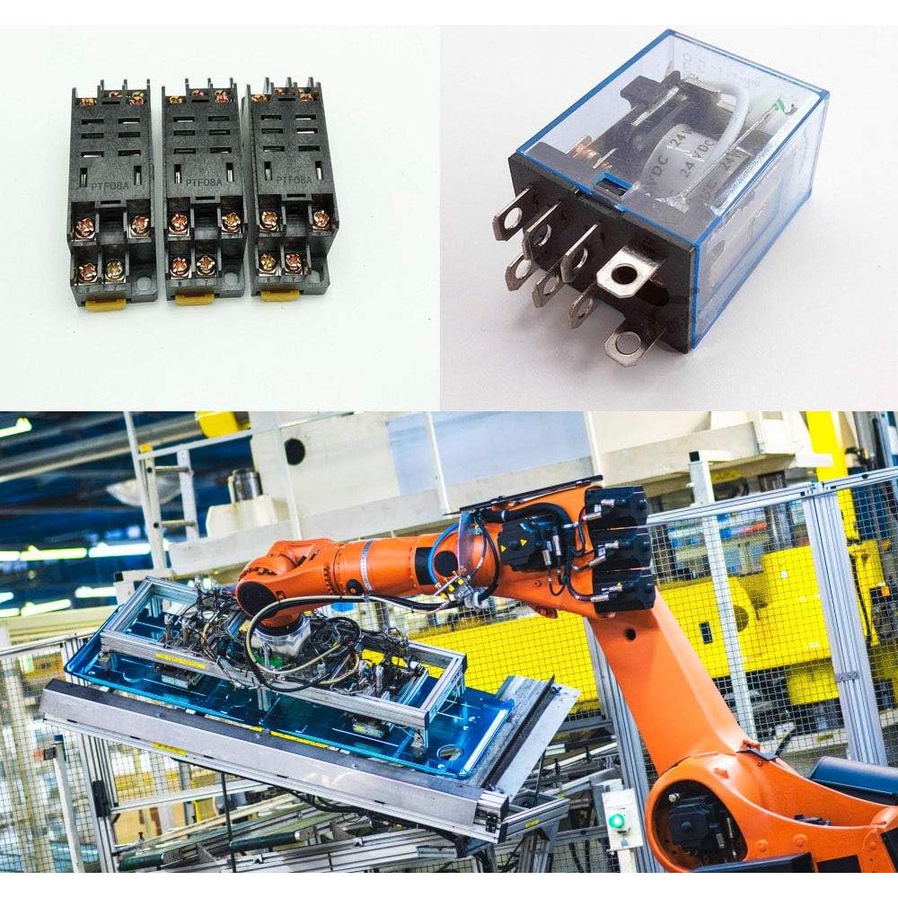 Relé de Potencia Ximimark LY2NJ 12V 10A 5 Sets con Socket