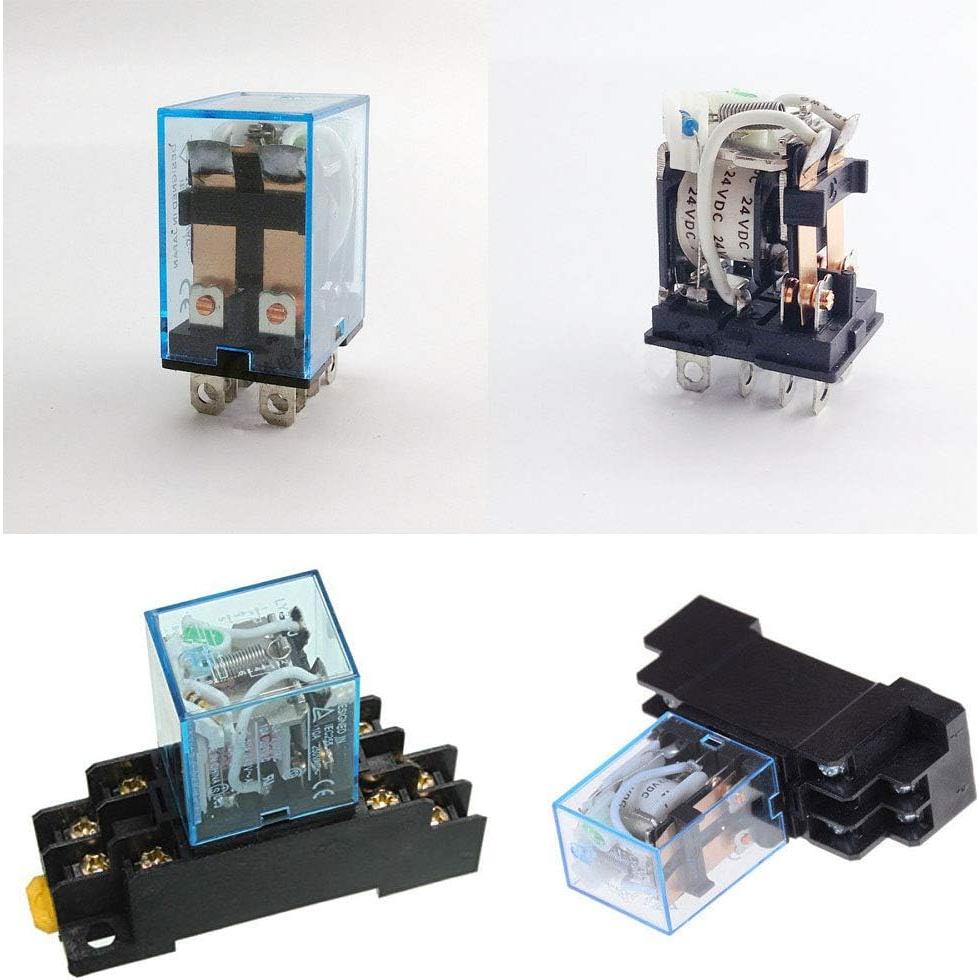 Relé de Potencia Ximimark LY2NJ 12V 10A 5 Sets con Socket