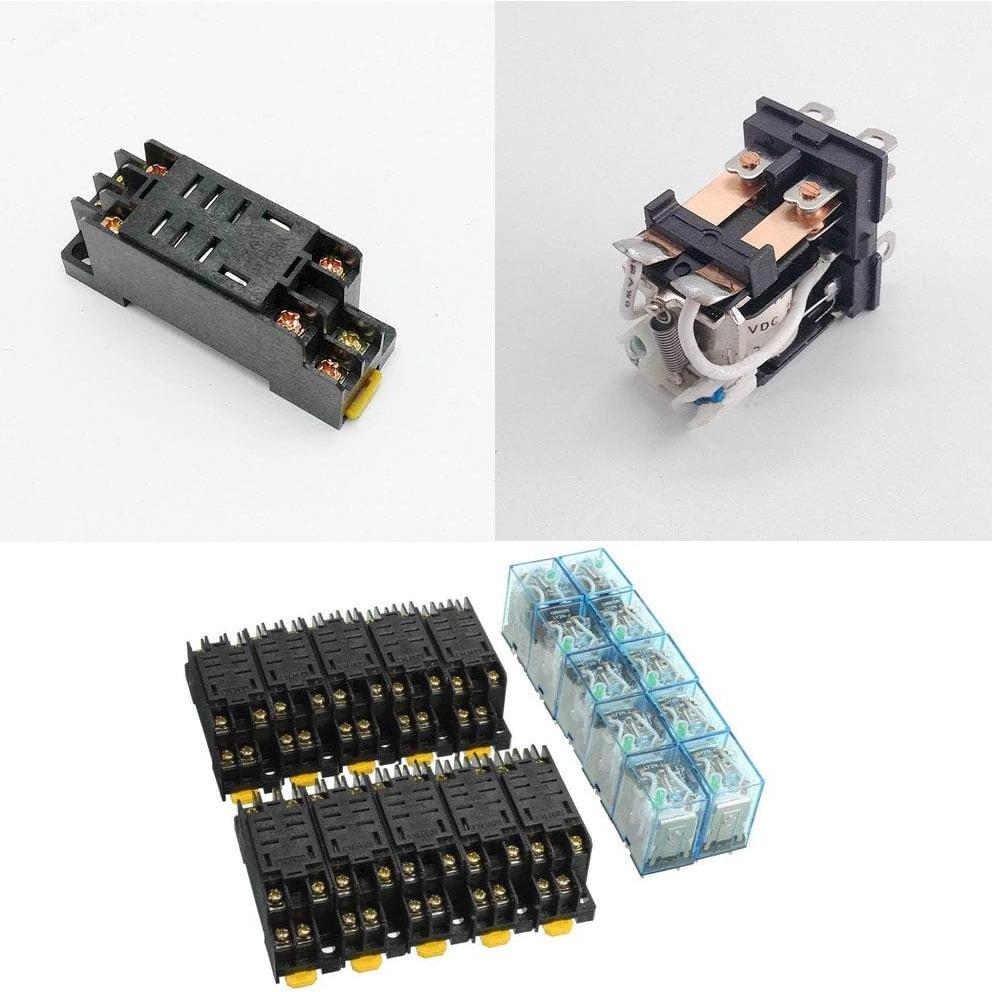 Relé de Potencia Ximimark LY2NJ 12V 10A 5 Sets con Socket