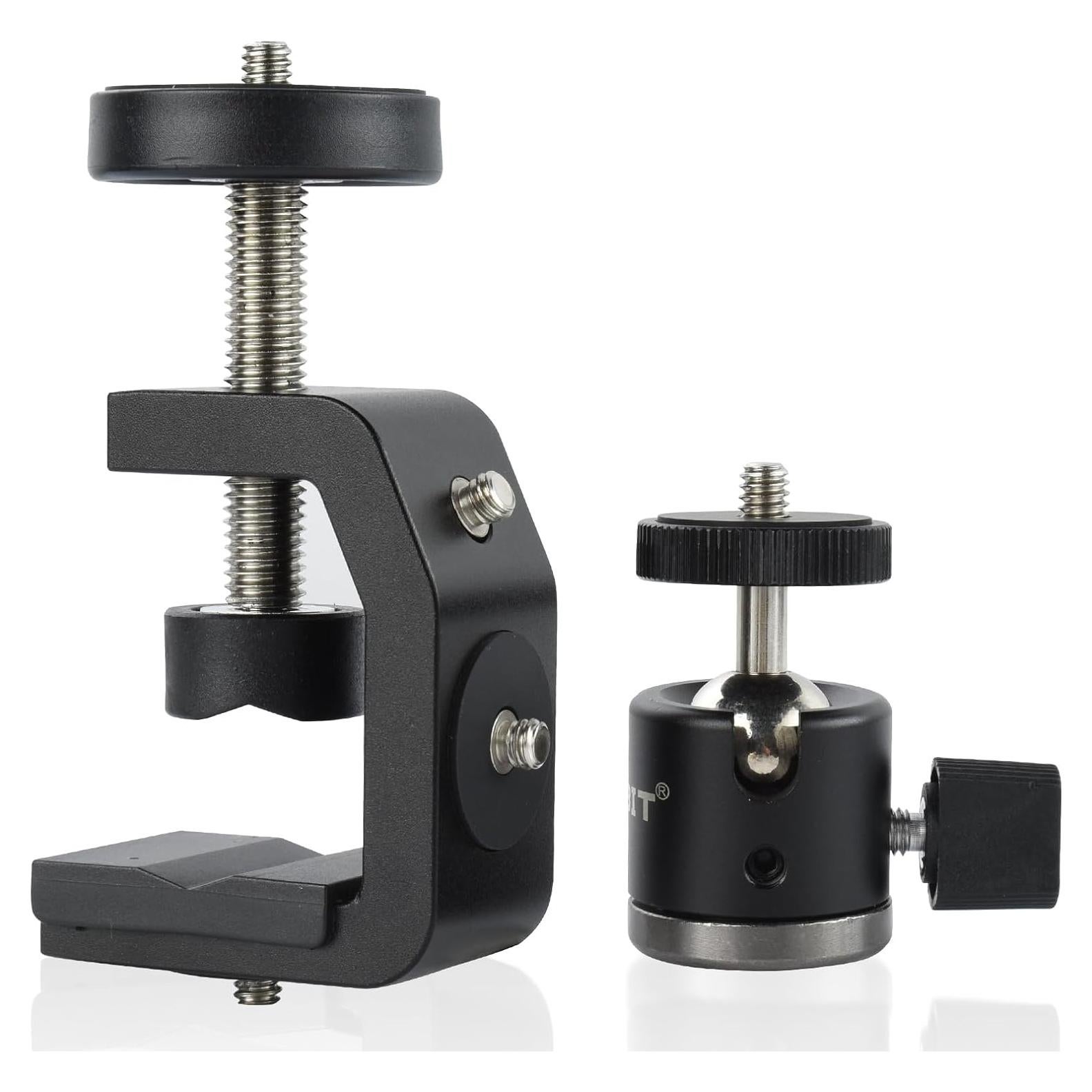 Soporte de cámara UTEBIT con abrazadera C y cabezal de bola