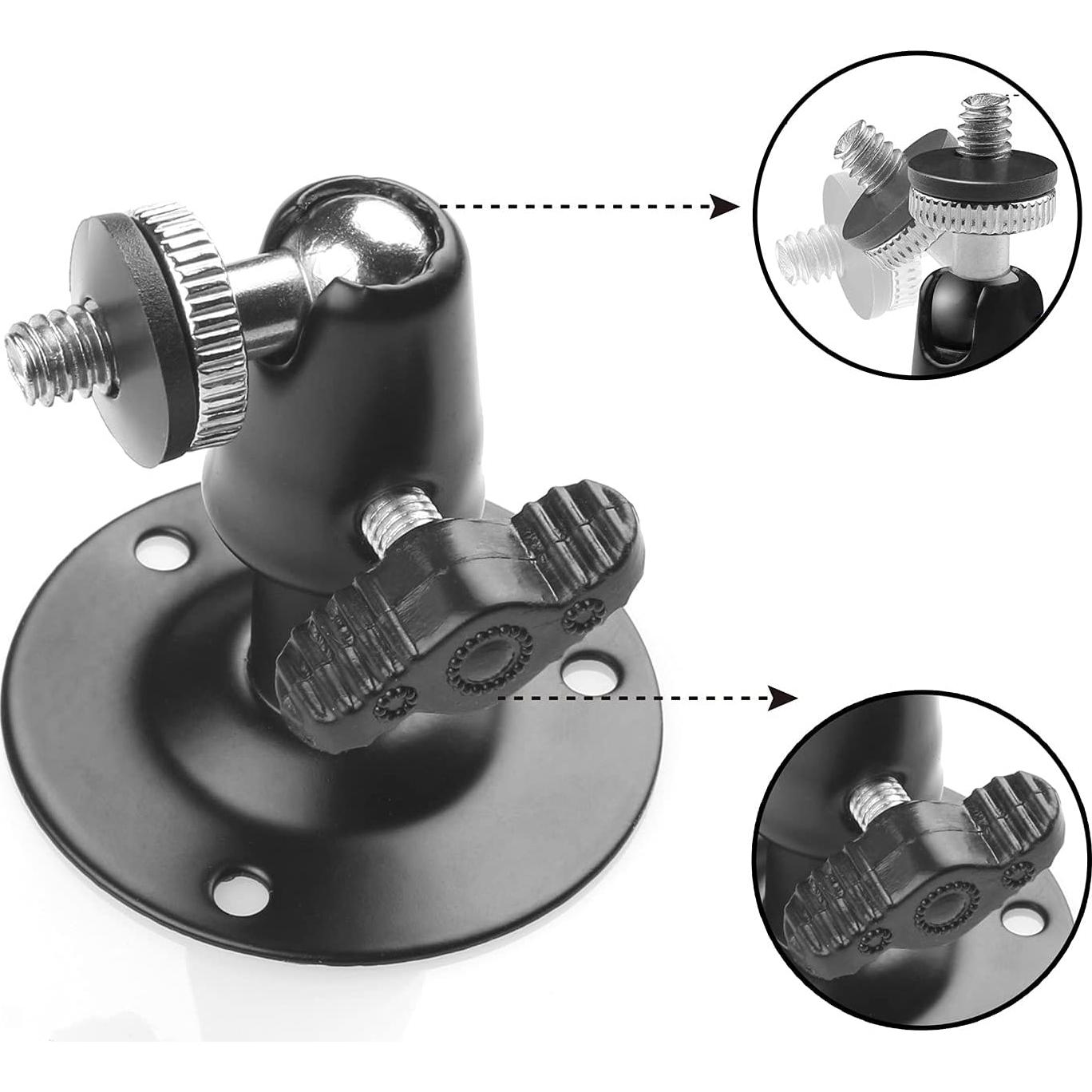 Soporte de Pared Metal para Cámara Arlo Pro - 3 Pcs 360°