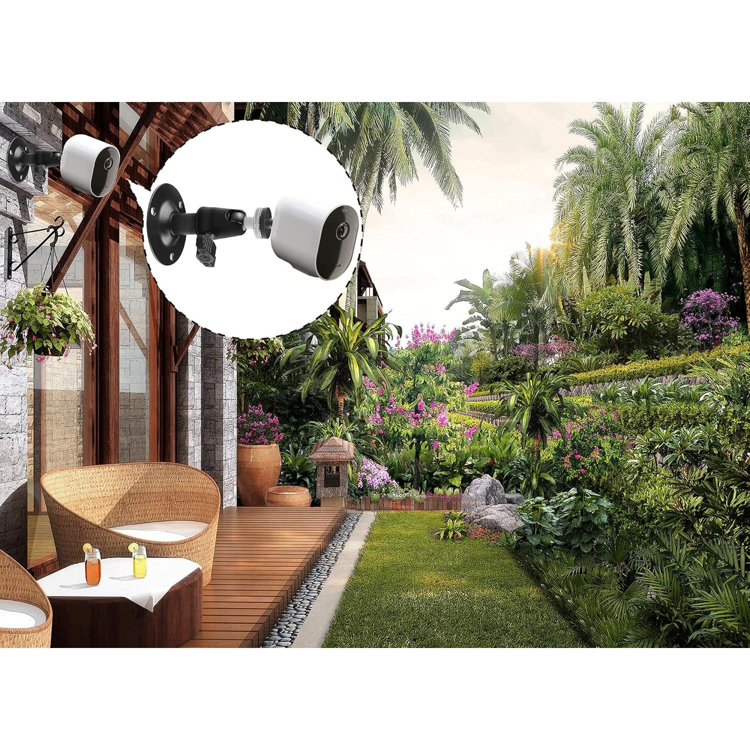 Soporte de Pared Metal para Cámara Arlo Pro - 3 Pcs 360°