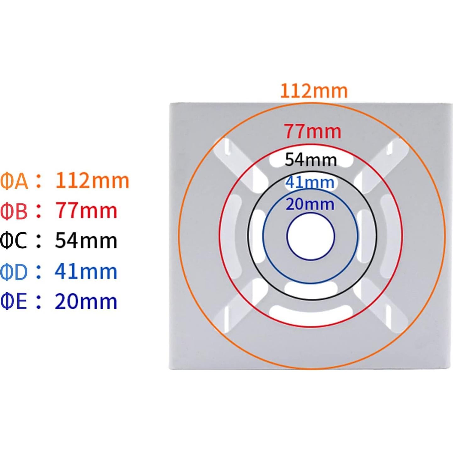 Soporte Vertical Universal WiTi BK08 para Cámara de Seguridad