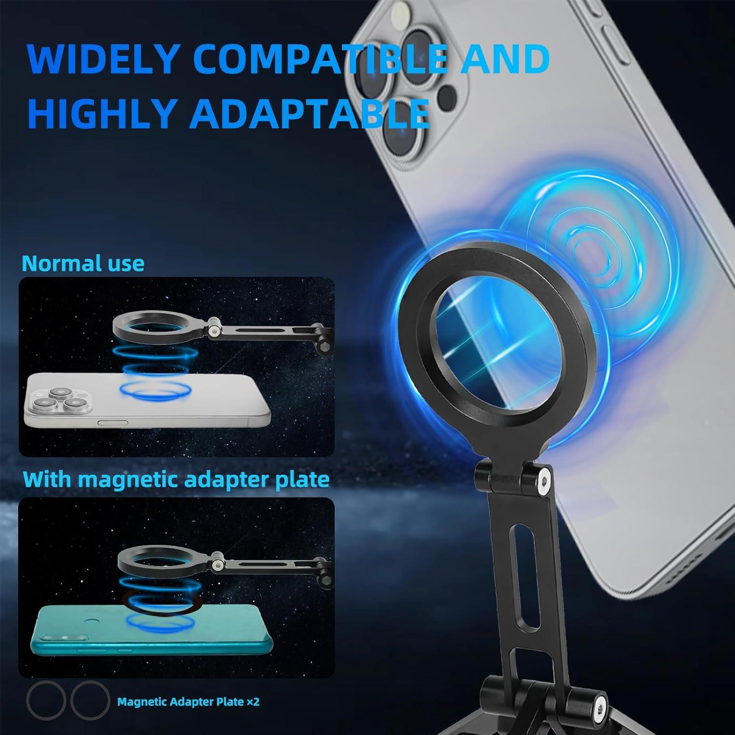 Soporte de trípode magnético FIFIELD para iPhone 12-16 Pro Max