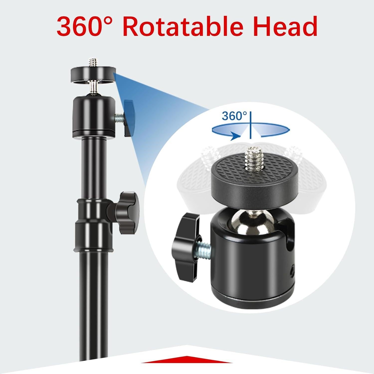 Soporte de trípode para cámara Folgtek ajustable 41-68cm