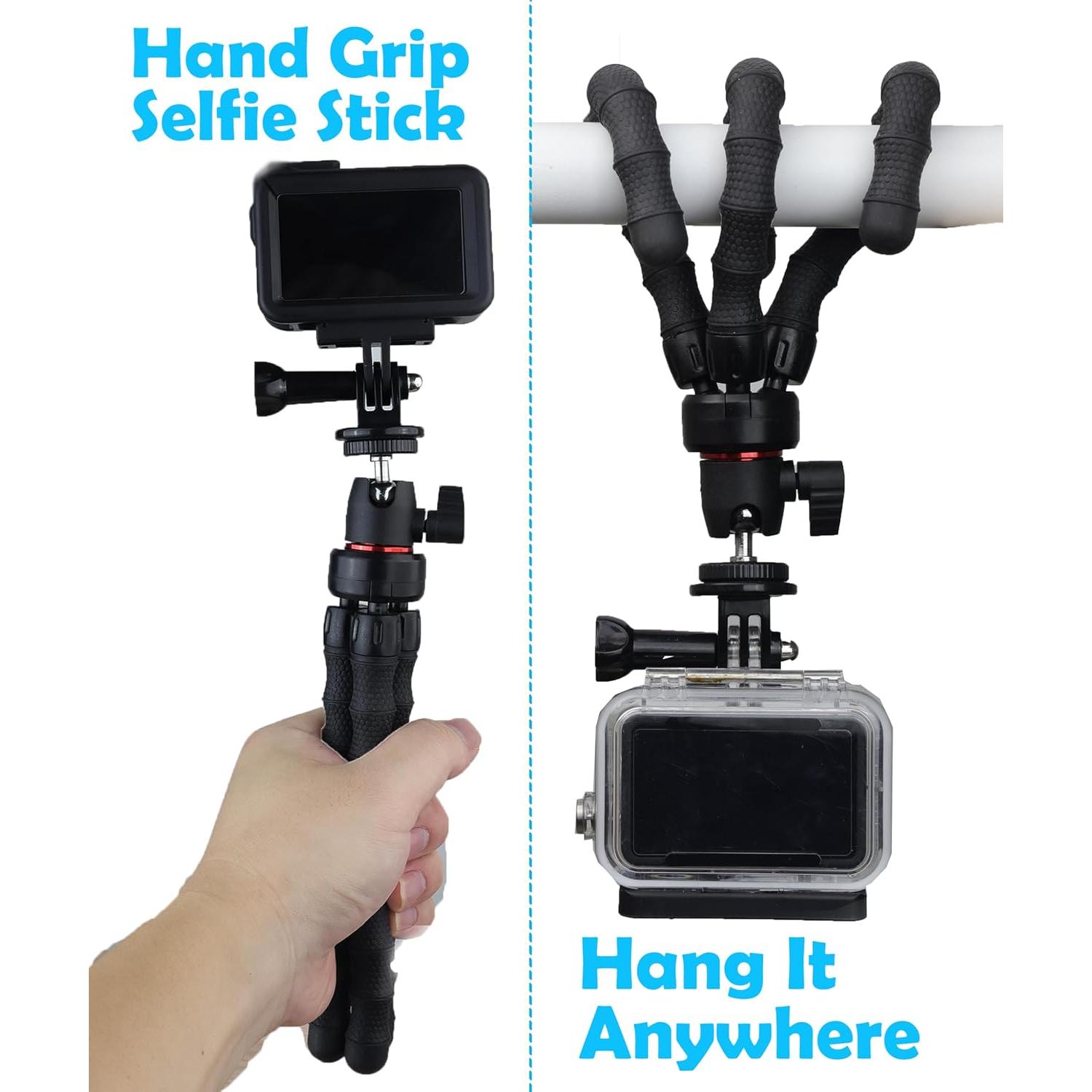 Trípode Flexible Hocoder HC-006-01 para GoPro Hero 9-13