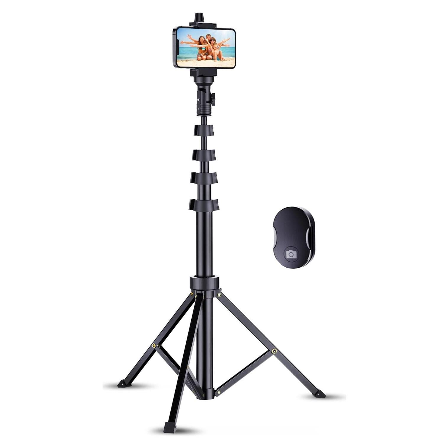 Trípode Profesional Fugetek 67" para Teléfonos Celulares