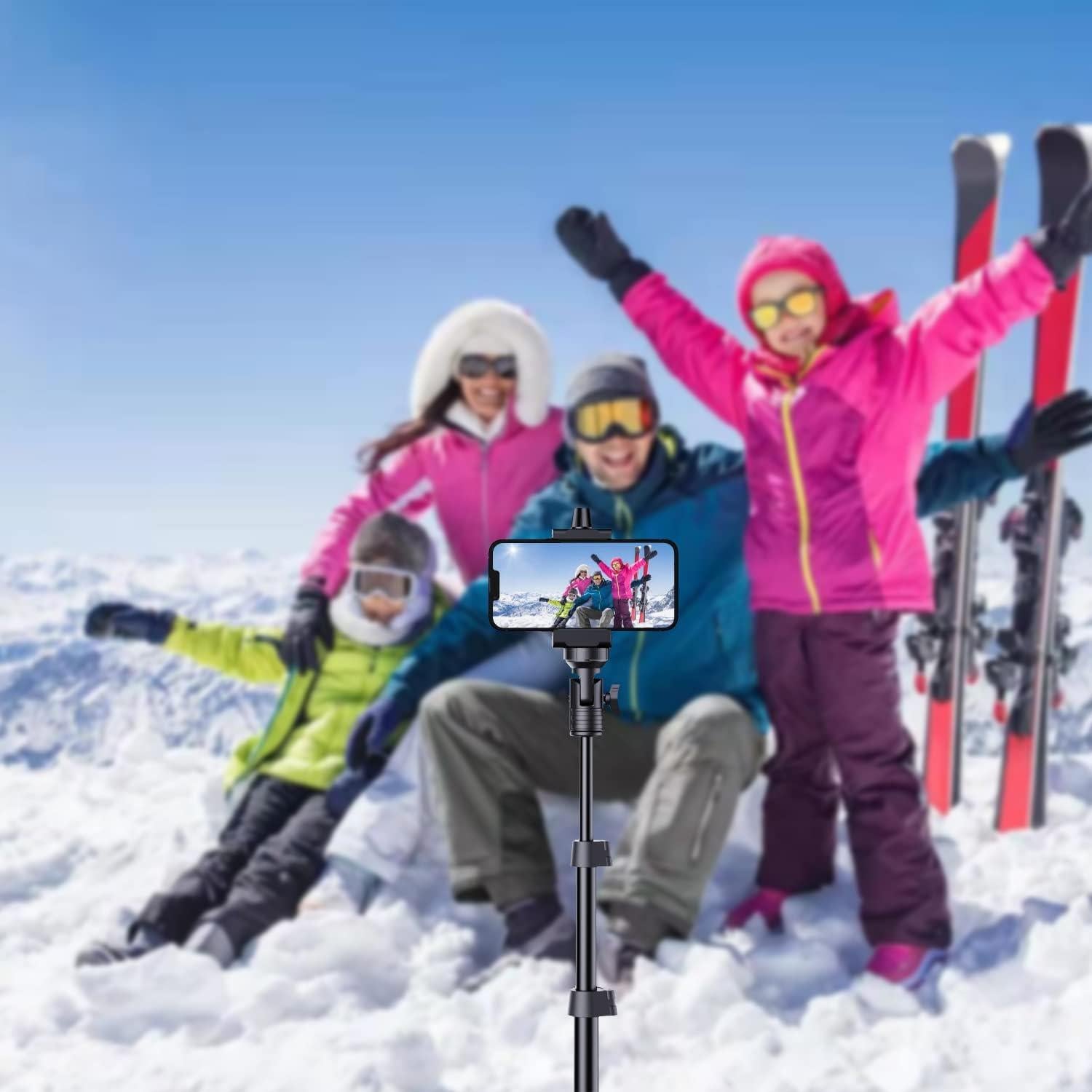 Trípode Profesional Fugetek 67" para Teléfonos Celulares