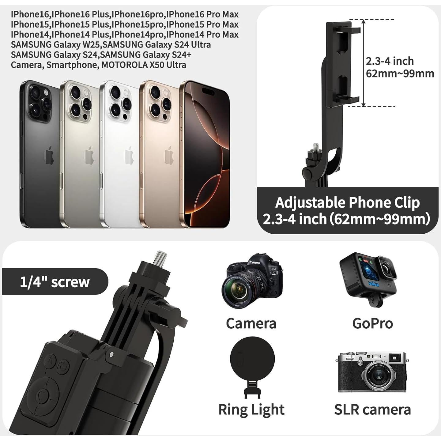 Trípode con seguimiento facial automático DreamPigeon 180 cm