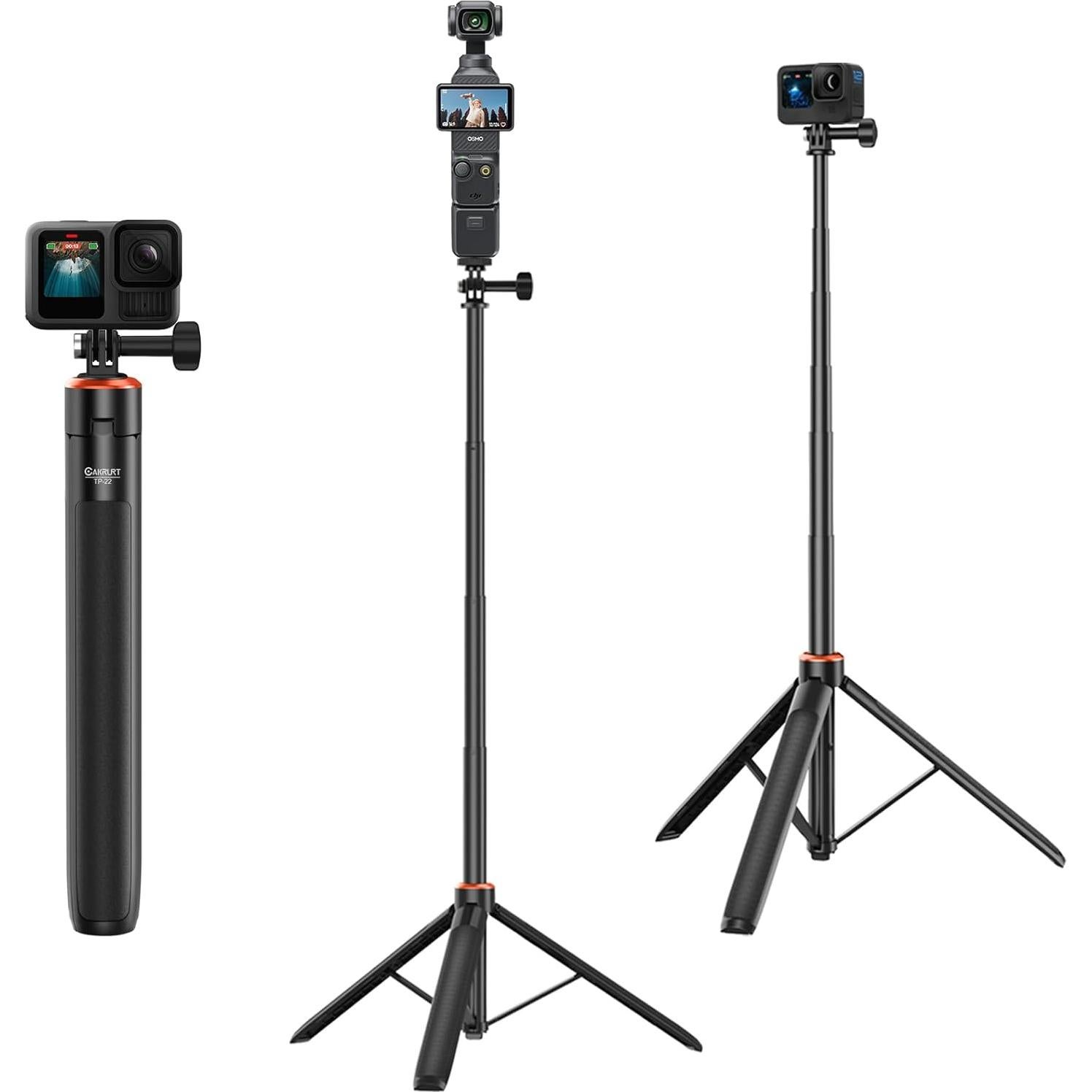 Trípode de Selfie TP-22 para GoPro y DJI Osmo Pocket 3