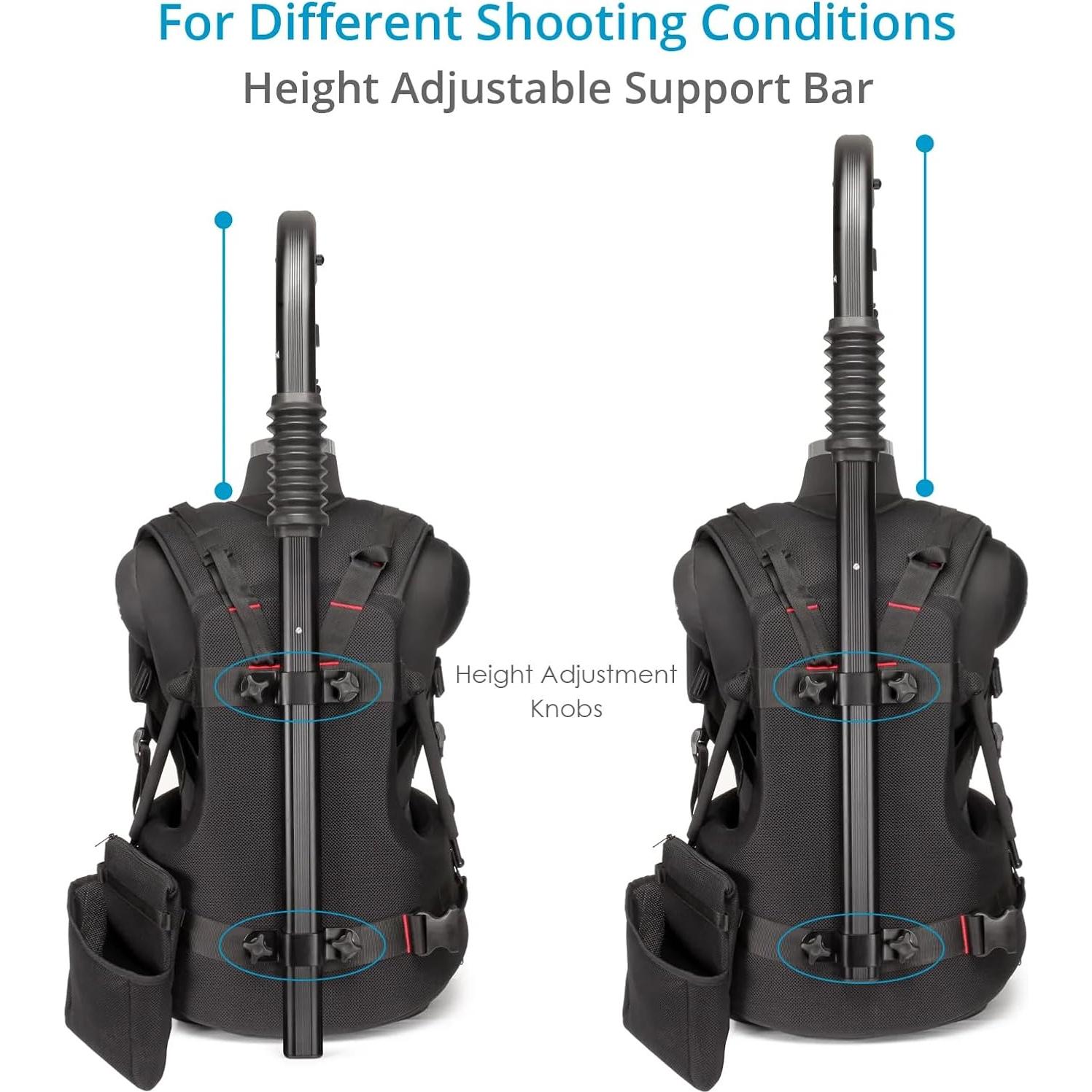 Chaleco Ergonomico FLYCAM Flowline 750N Soporte para Camara 15-19kg