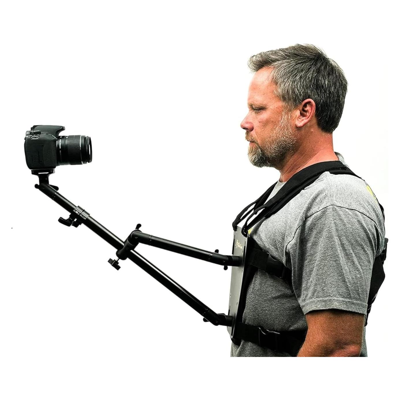 Glide Gear SNC 100 Snorricam Rig para DSLR y Smartphone - 1.36kg