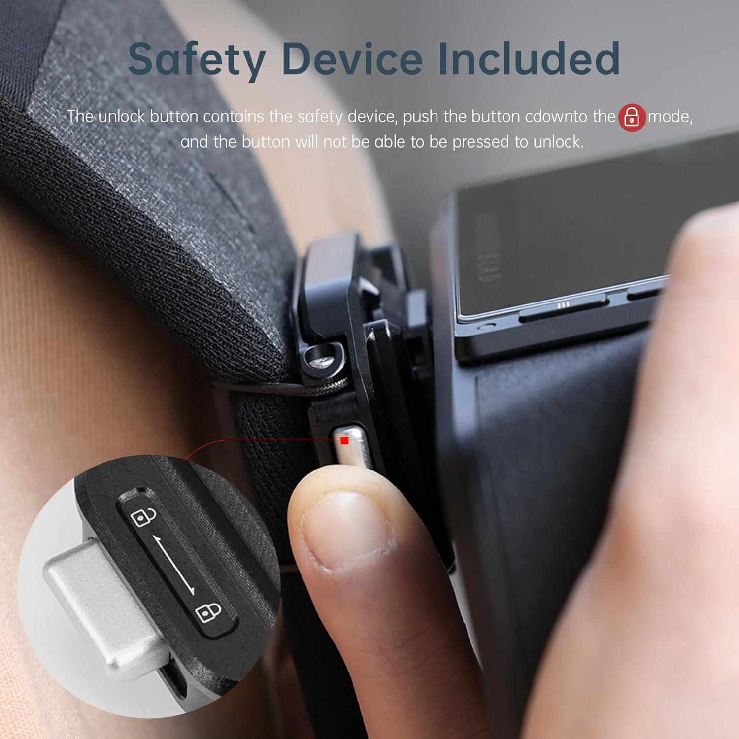 Clip de liberación rápida ULANZI F38 para mochila de cámara