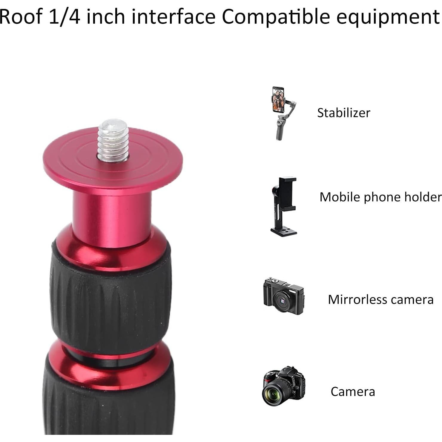 Monopod Vbestlife LR-255 de Aluminio 33.5-108cm 5kg