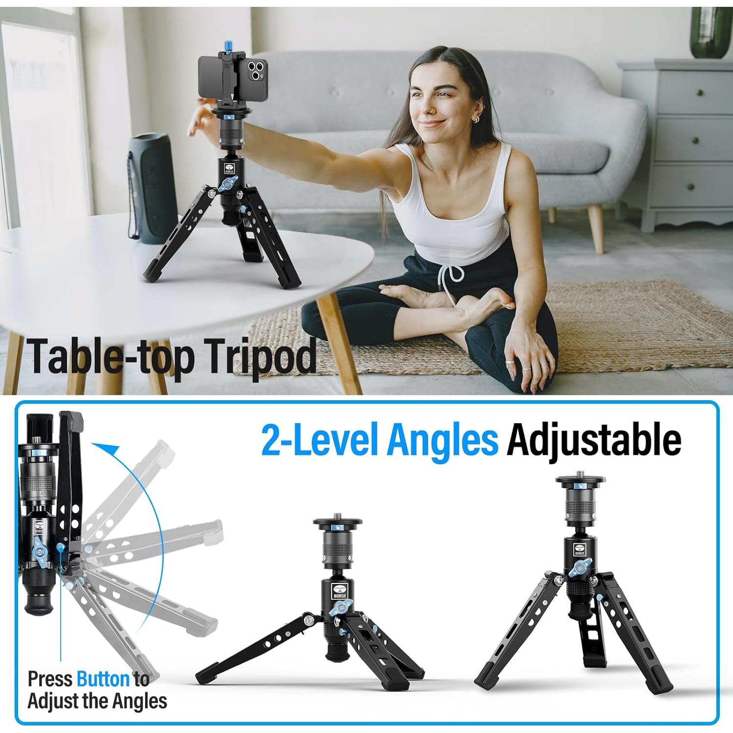 Monopie SIRUI SVM-165 de Fibra de Carbono 165 cm 10 kg