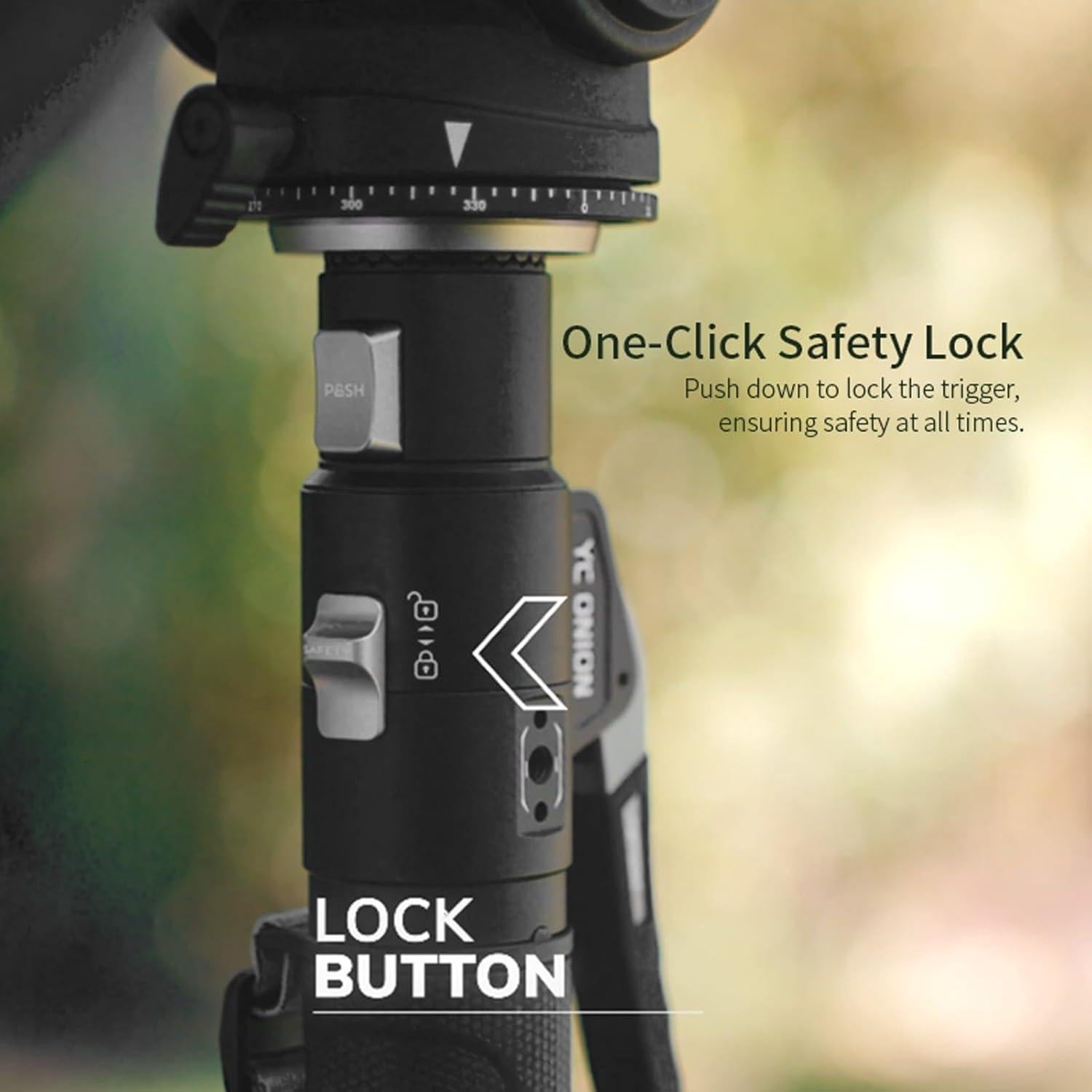 Monopie de Fibra de Carbono YC Onion Pineta Pro V2 5kg