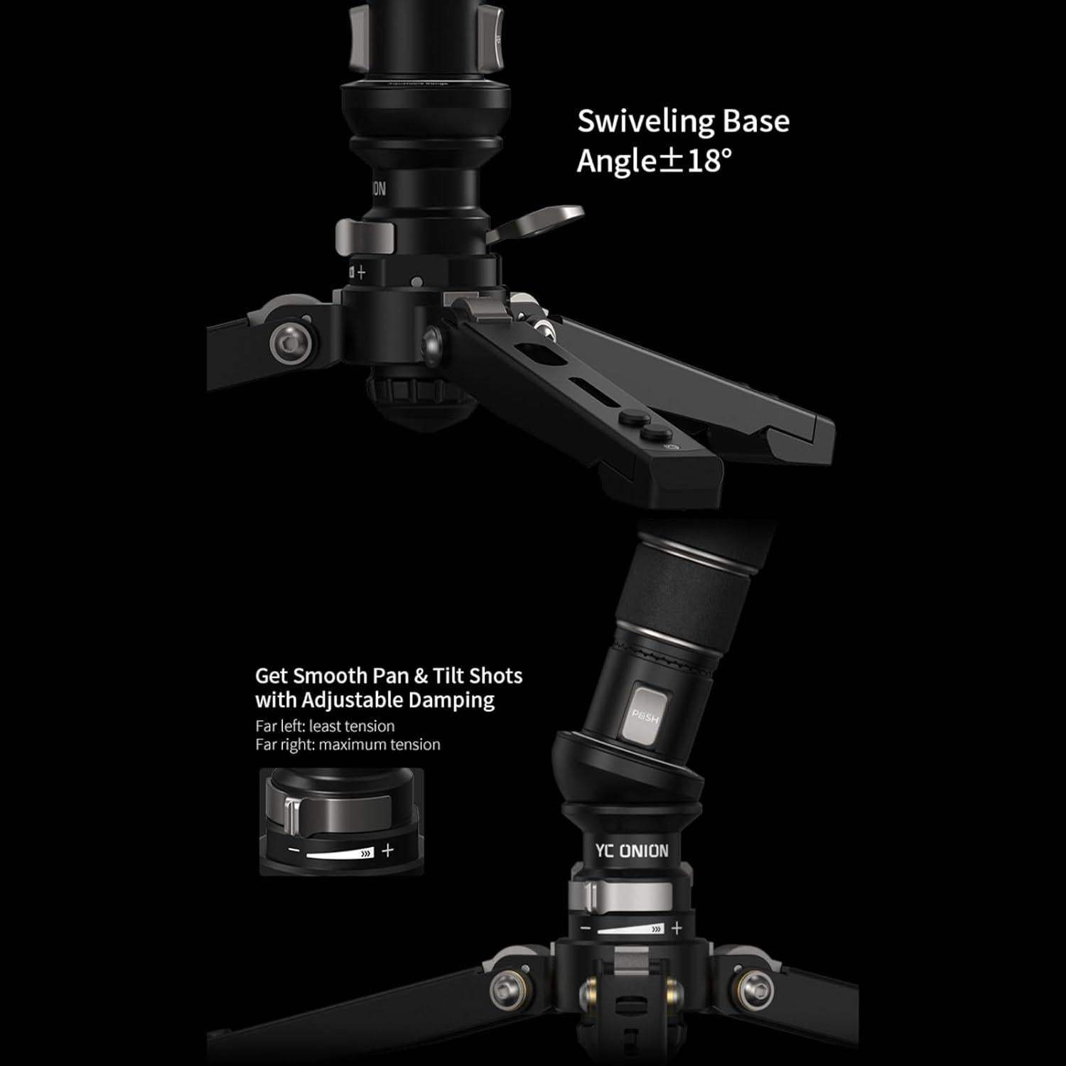 Monopie de Fibra de Carbono YC Onion Pineta Pro V2 5kg