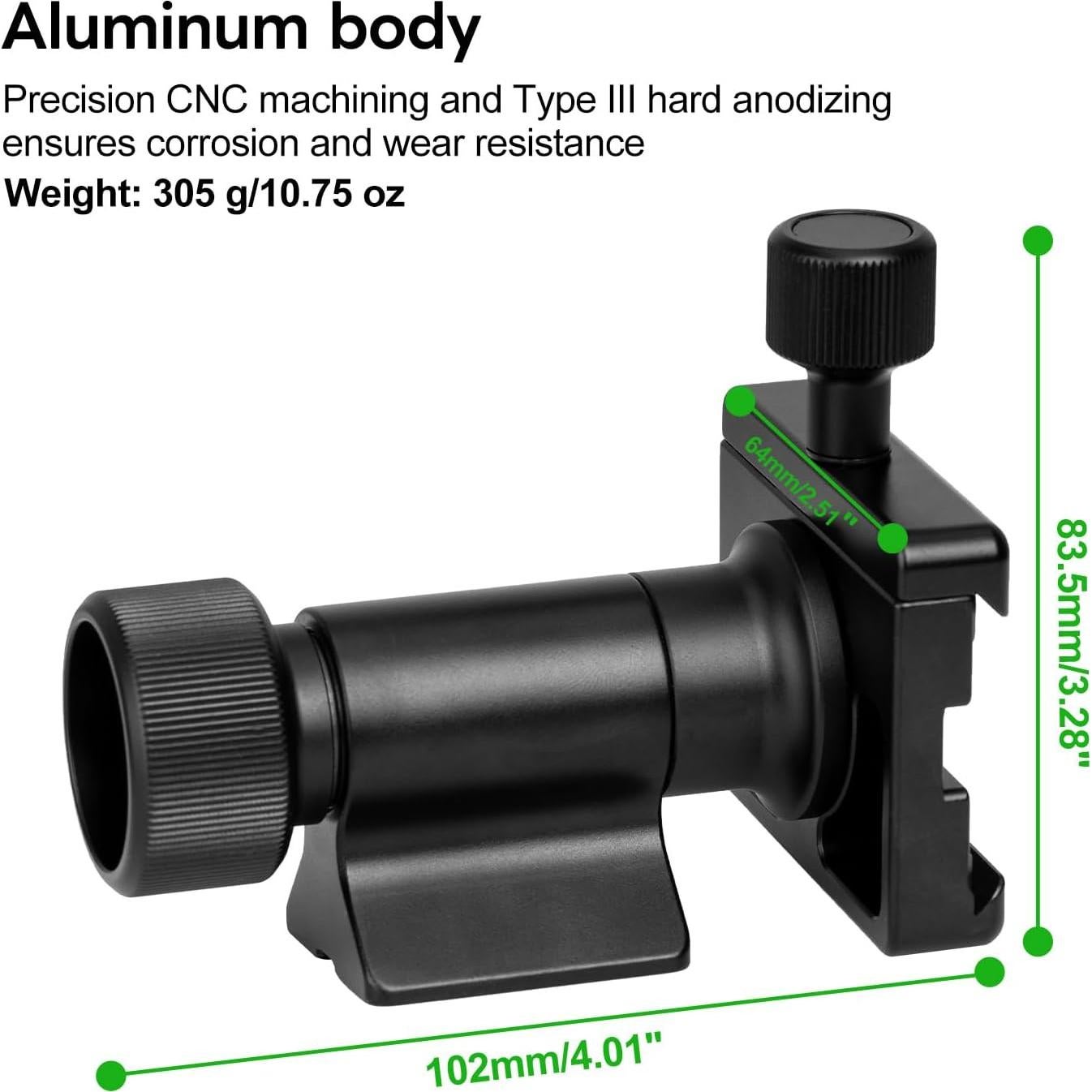 Cabezal Gimbal de Monopod FANAUE con Placa Arca-Swiss 348g