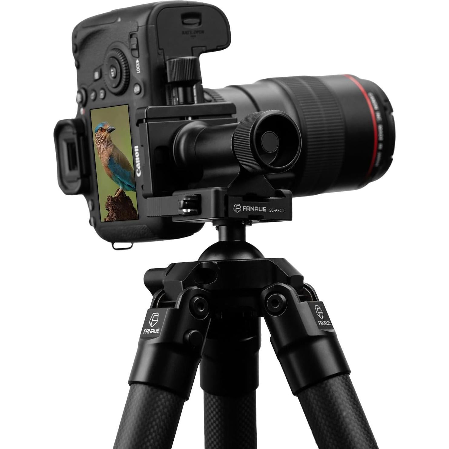 Cabezal Gimbal de Monopod FANAUE con Placa Arca-Swiss 348g