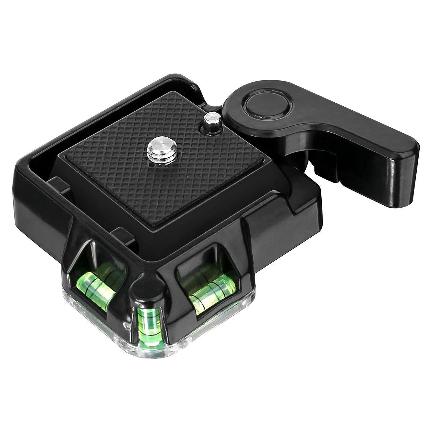 Trípode de cámara Konsait QR-40 con adaptador de liberación rápida