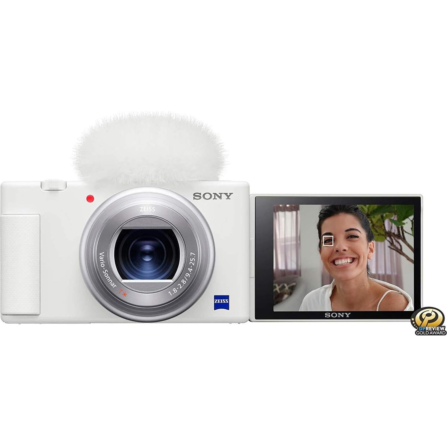 Cámara Digital Compacta Sony ZV-1 Blanca + Accesorios