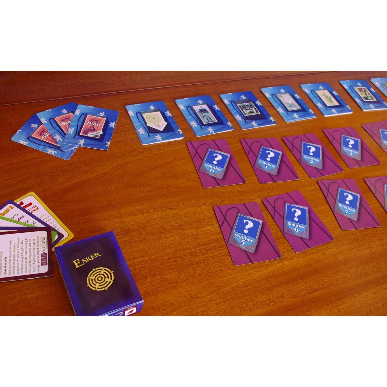 Juego de Cartas de Rompecabezas Doctor Esker - Plankton Games