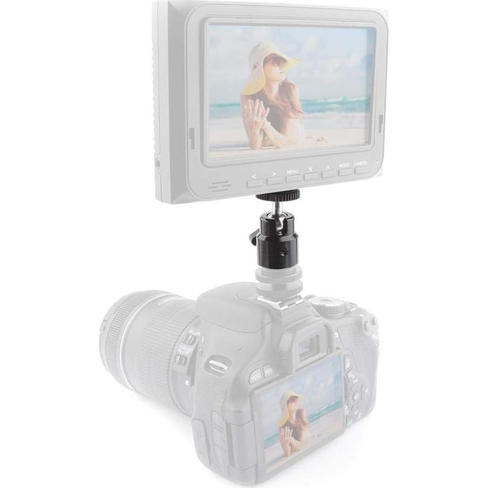 Cabezal de Bola Mini Giratorio CAMVATE 360° para Cámaras DSLR