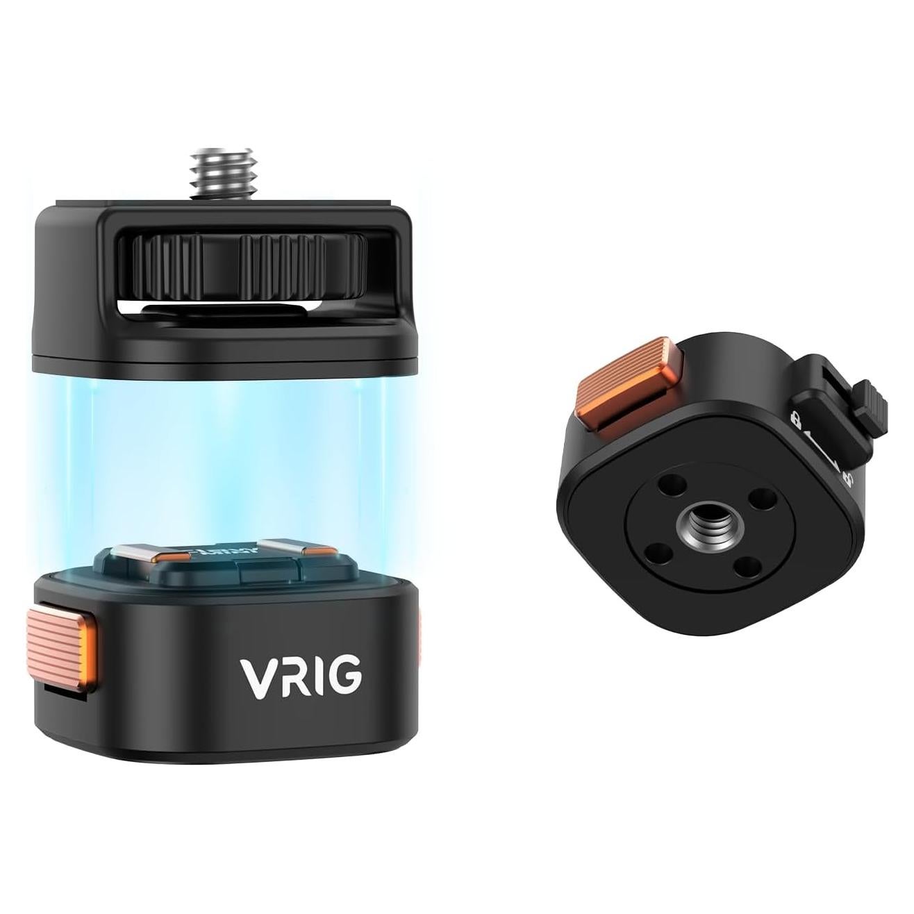 Adaptador de Montaje Rápido Magnético VRIG 1/4" para Cámaras