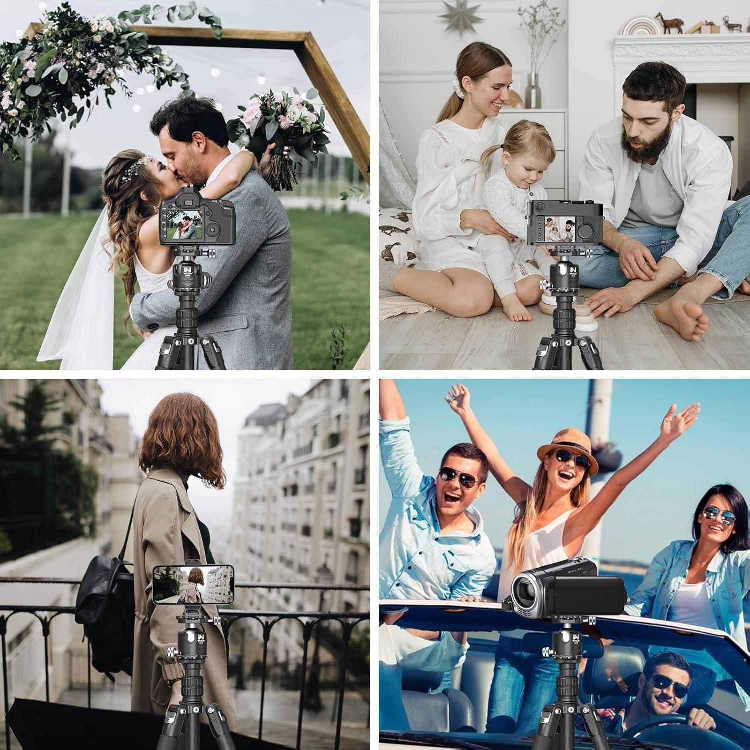 Cabezal de trípode WEYLLAN DH44 44mm 25kg panorámico