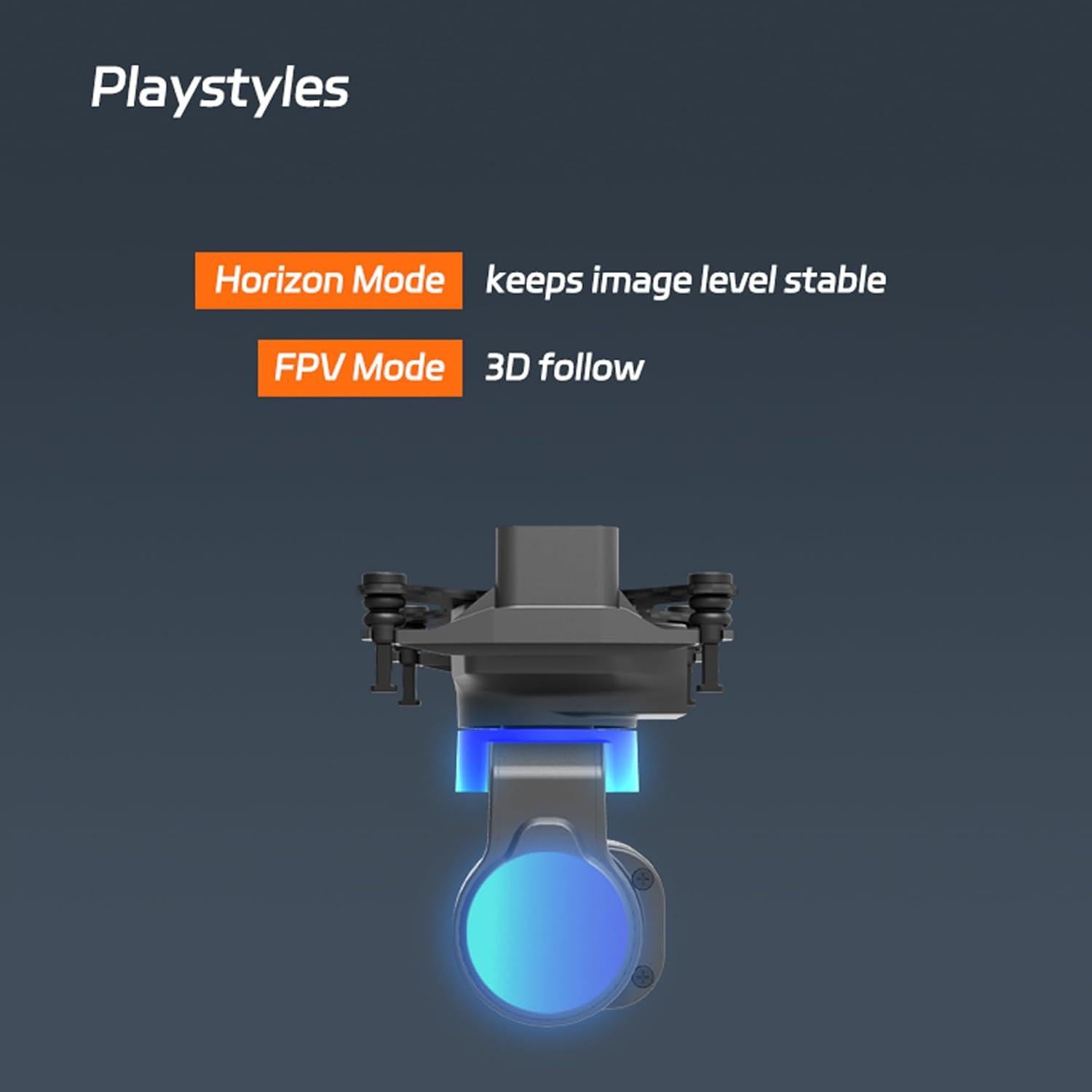 Gimbal FPV C-20D 2 Ejes XF Seguimiento de Cabeza 100g