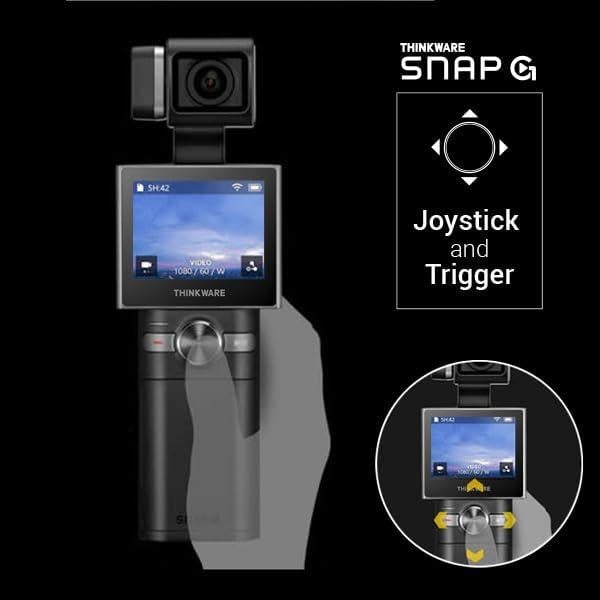 Cámara de Vlogging THINKWARE SNAP-G Plus 4K 60FPS Gimbal