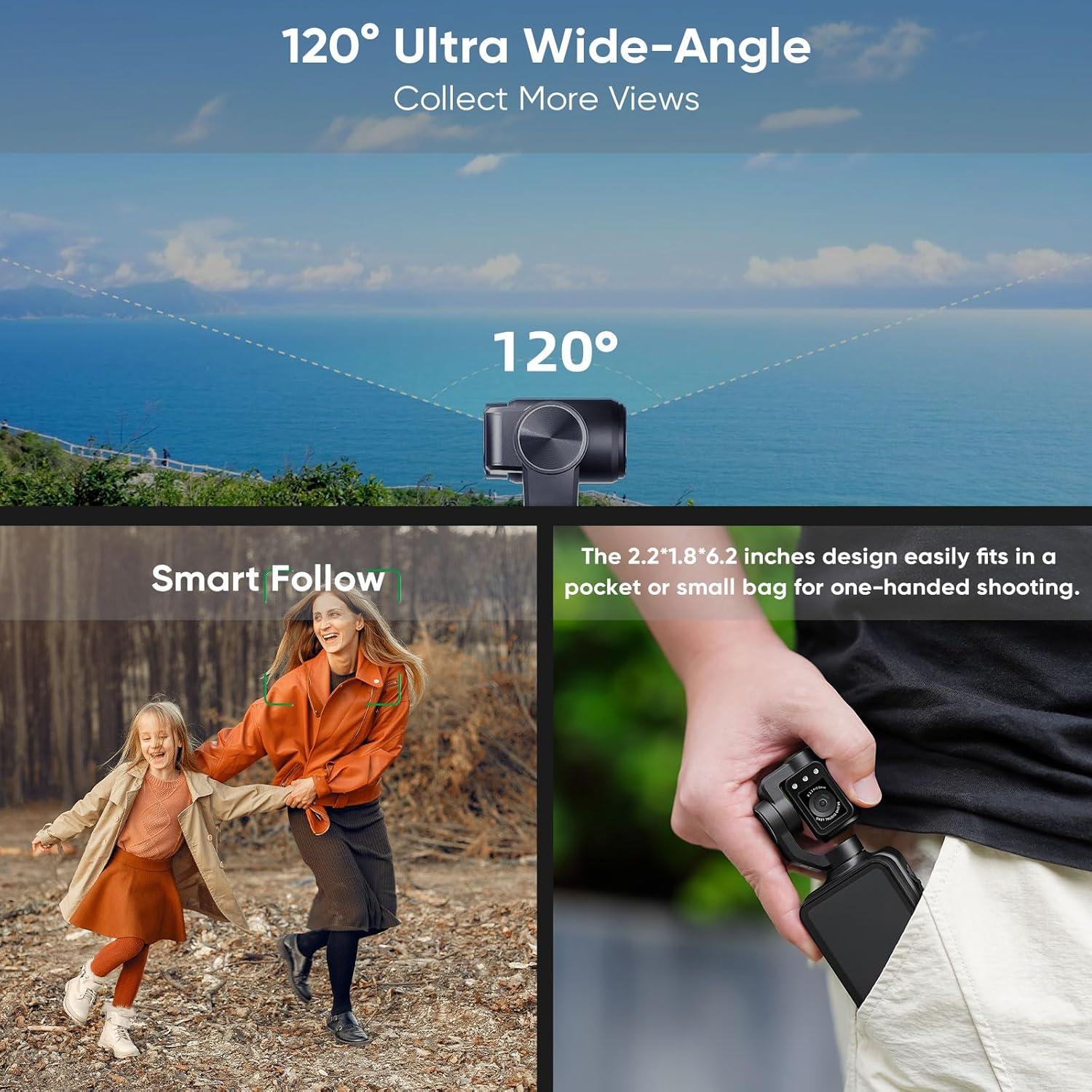 Cámara de Mano ORDRO M5 5K con Estabilización y WiFi