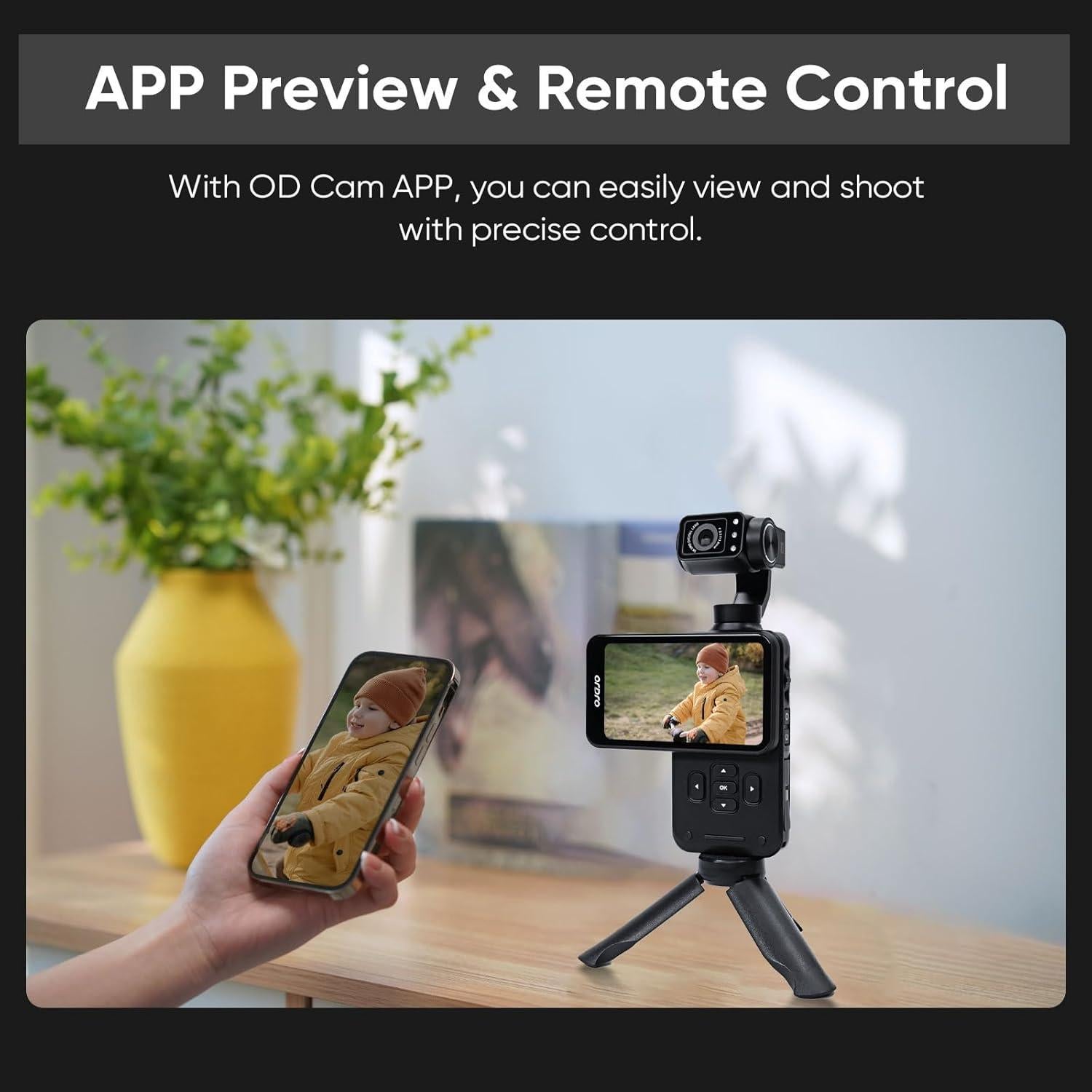 Cámara de Mano ORDRO M5 5K con Estabilización y WiFi