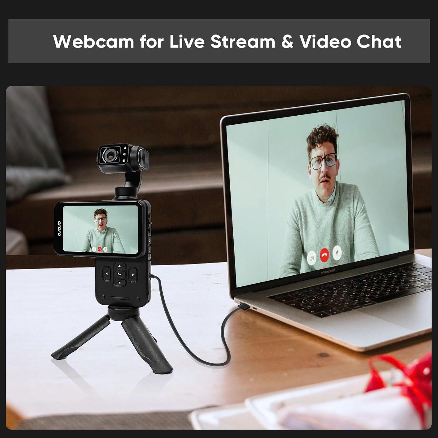 Cámara de Mano ORDRO M5 5K con Estabilización y WiFi