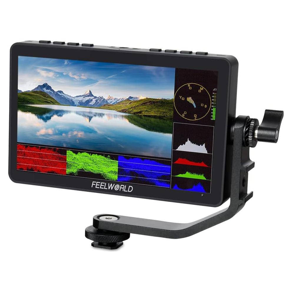 Monitor de Campo Feelworld F5 Pro 6" FHD 1920x1080 Táctil