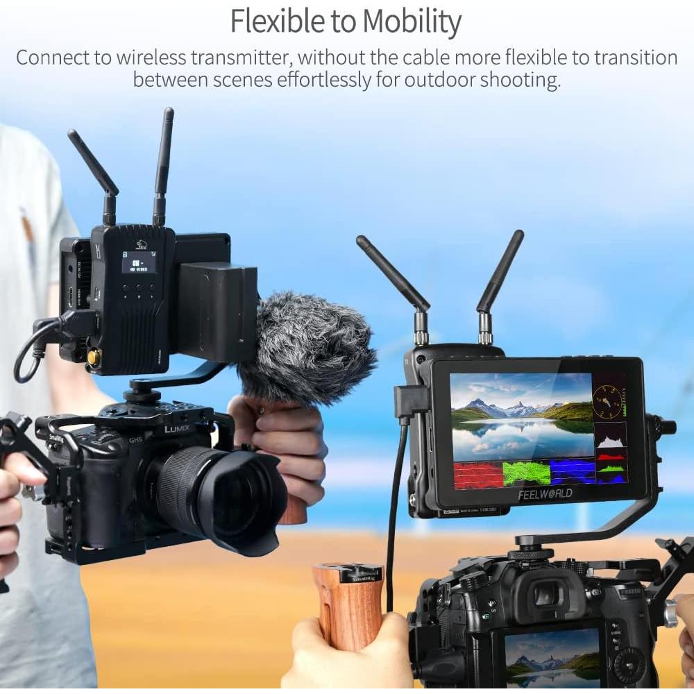 Monitor de Campo Feelworld F5 Pro 6" FHD 1920x1080 Táctil