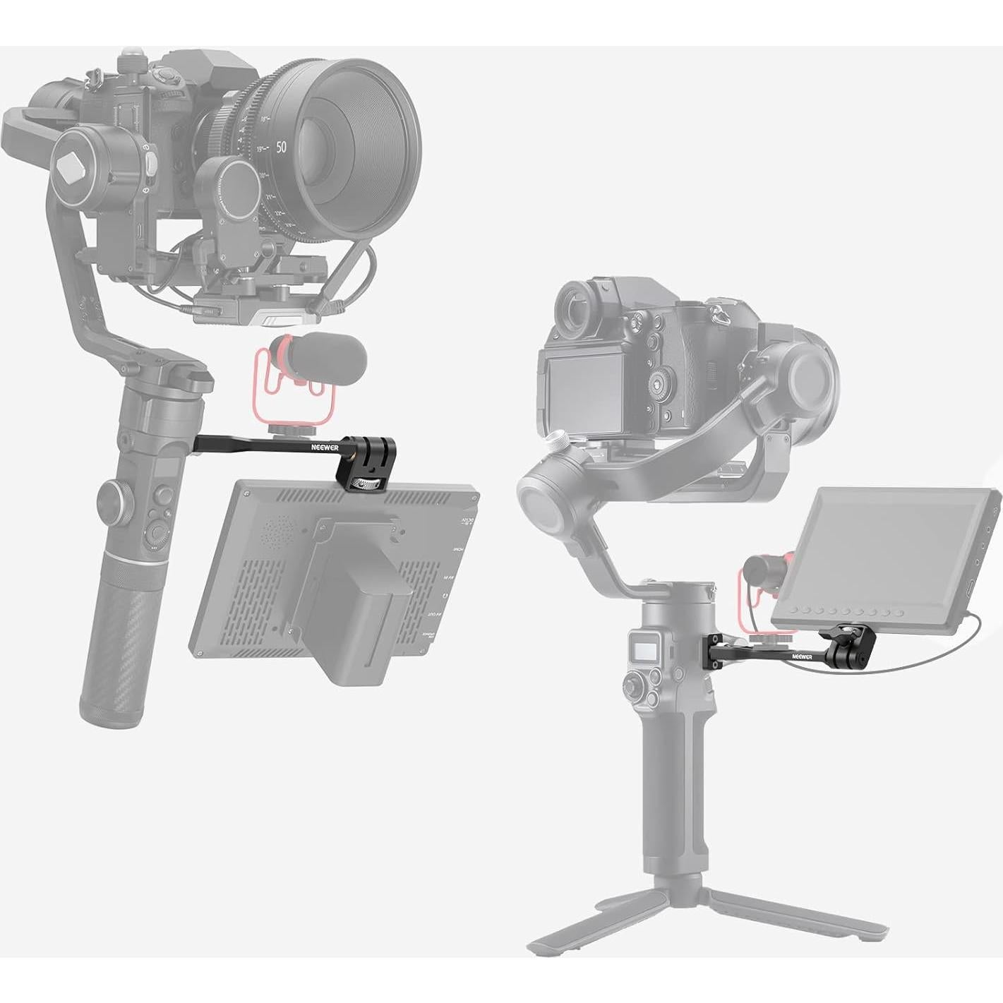 Soporte Ajustable para Monitor de Campo NEEWER GA005 360°