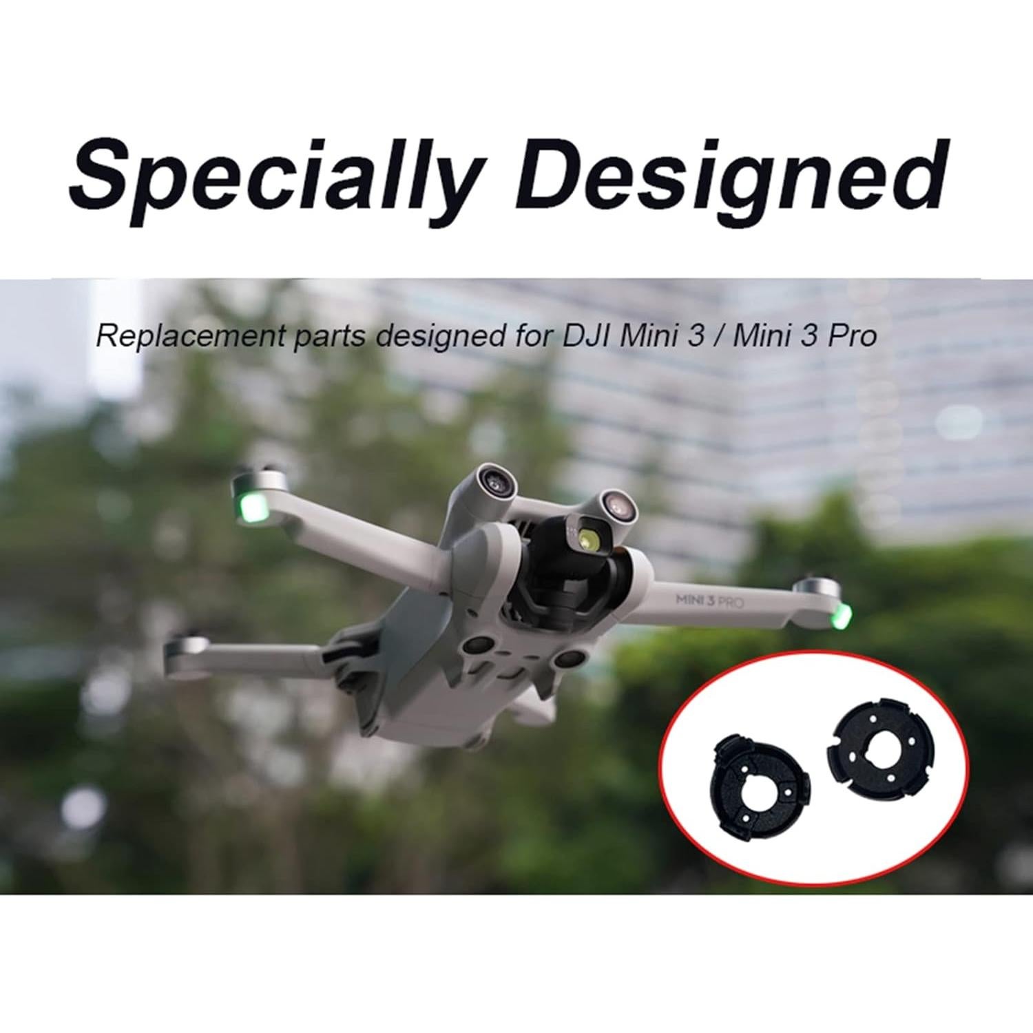 Amortiguador de goma para gimbal DJI Mini 3 Pro - 2 piezas