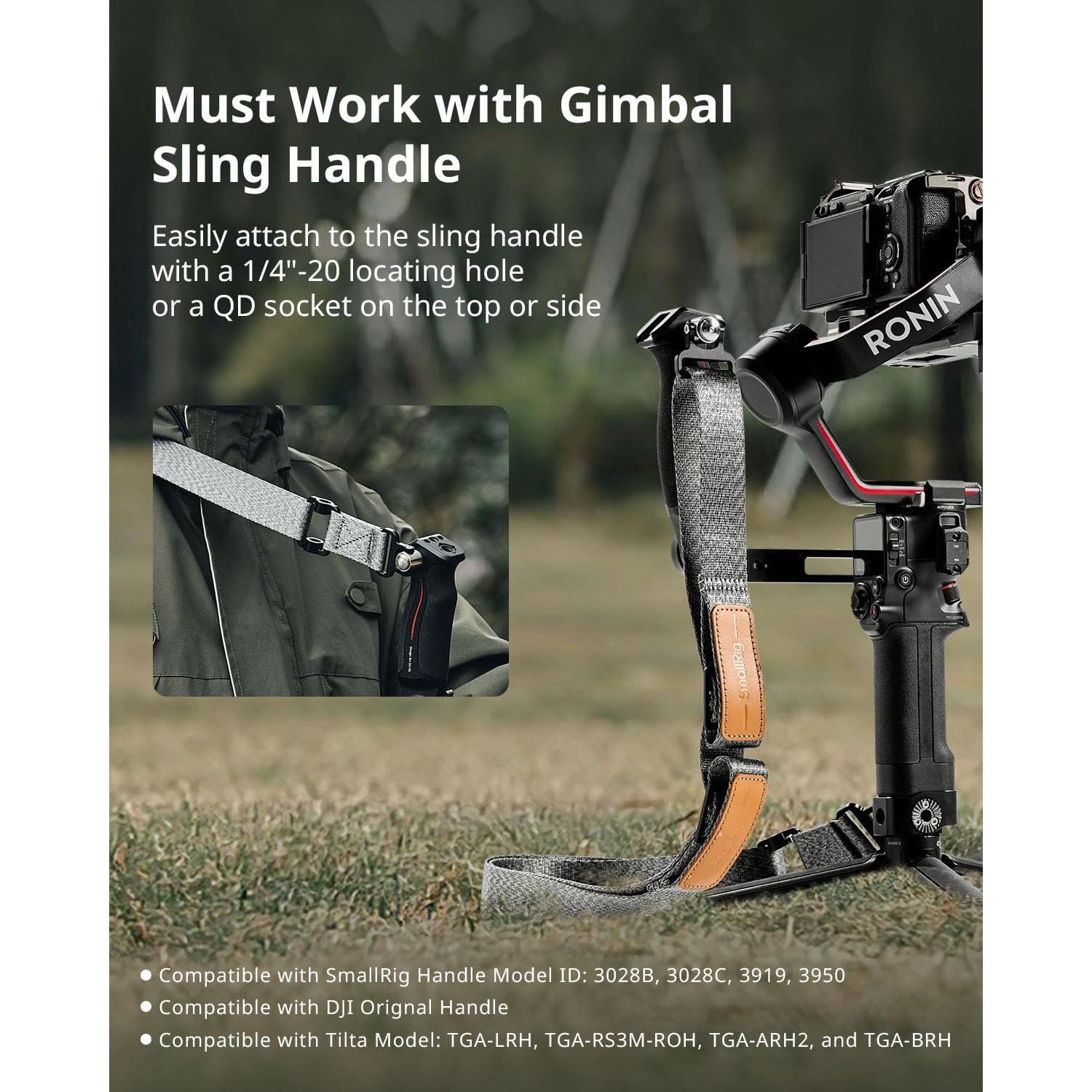 Correa de Hombro SmallRig 4118-SR para Gimbal DJI RS2/RS3