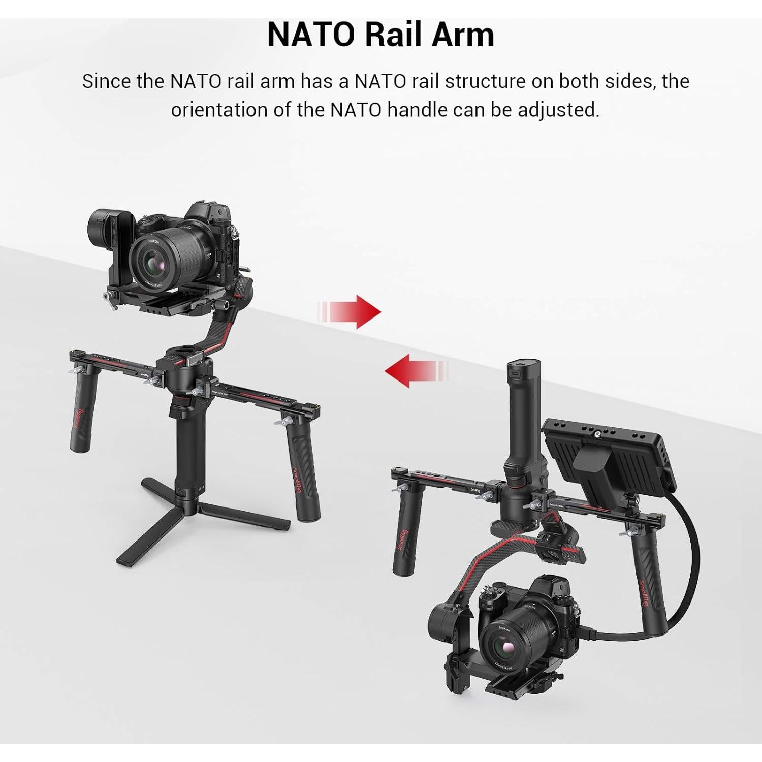 Doble Mango SmallRig 3027 para Gimbal DJI RS 4/3/RSC 2