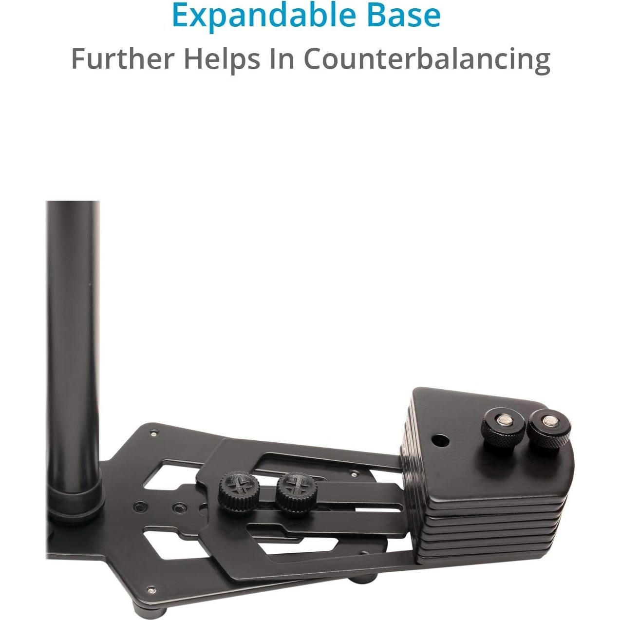 Estabilizador de Mano FLYCAM HD-3000 para Cámaras DSLR 1.36kg