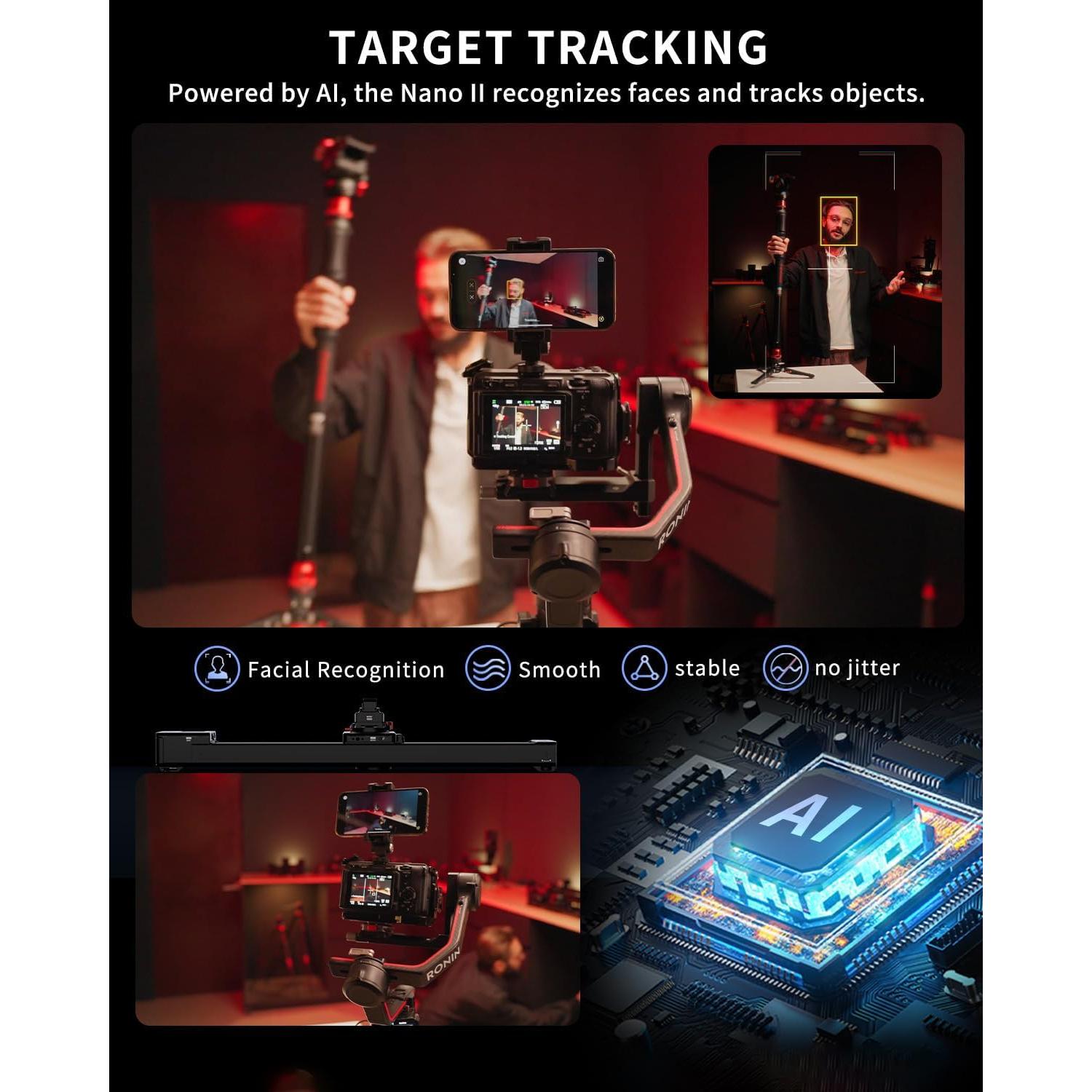 Deslizador de Cámara IFOOTAGE Nano II 660 - 7 kg Carga