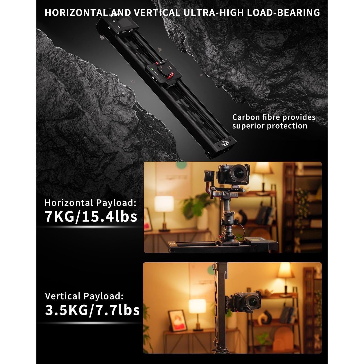 Deslizador de Cámara IFOOTAGE Nano II 660 - 7 kg Carga