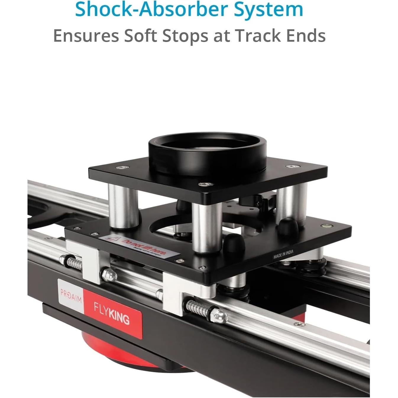 Deslizador de Cámara PROAIM Flyking 3' con Montaje de Tazón 100mm