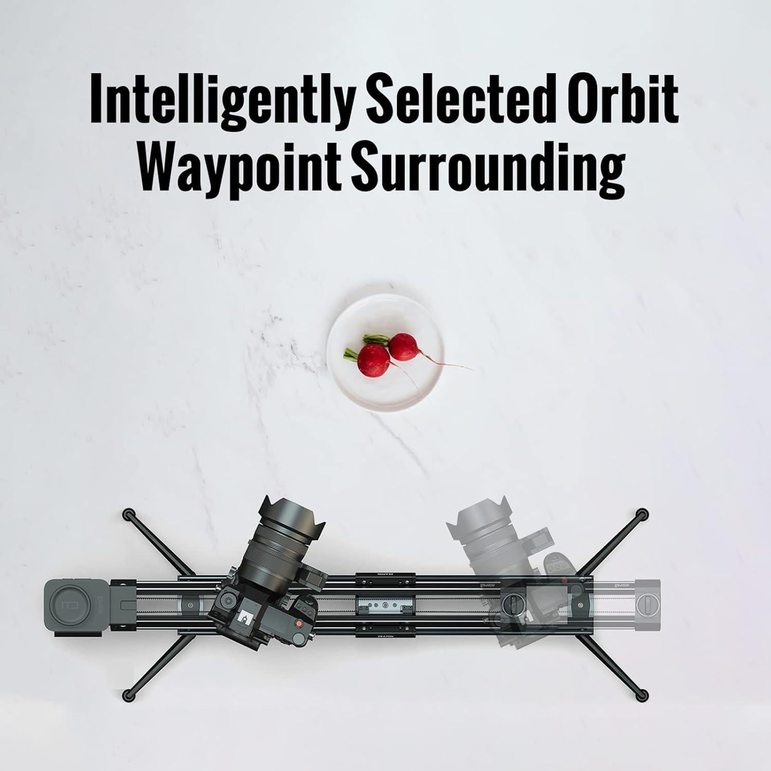 Cabezal Motorizado Zeapon PONS PT 2 Ejes 50kg 360°