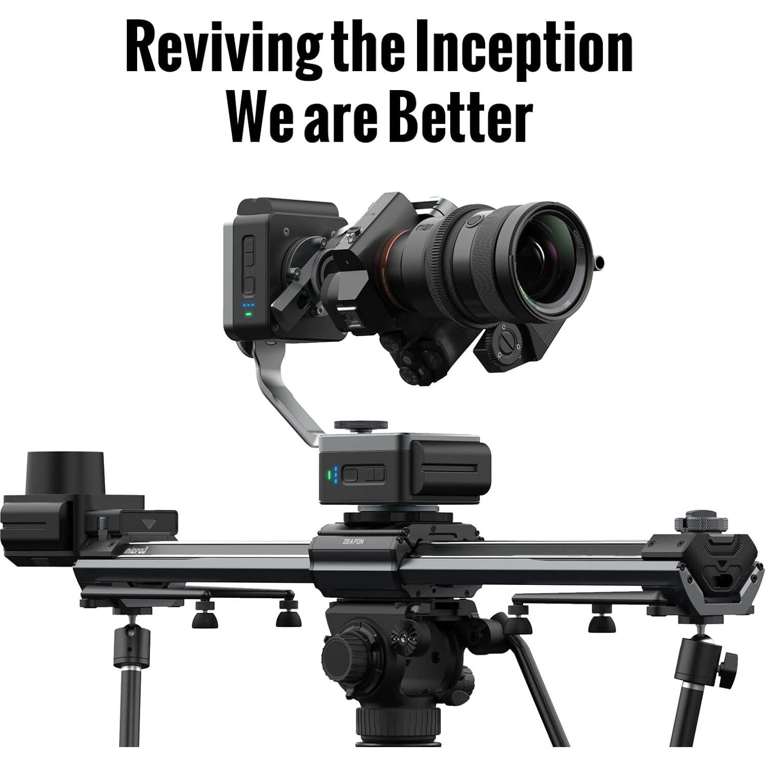 Cabezal Motorizado Zeapon PONS PT 2 Ejes 50kg 360°